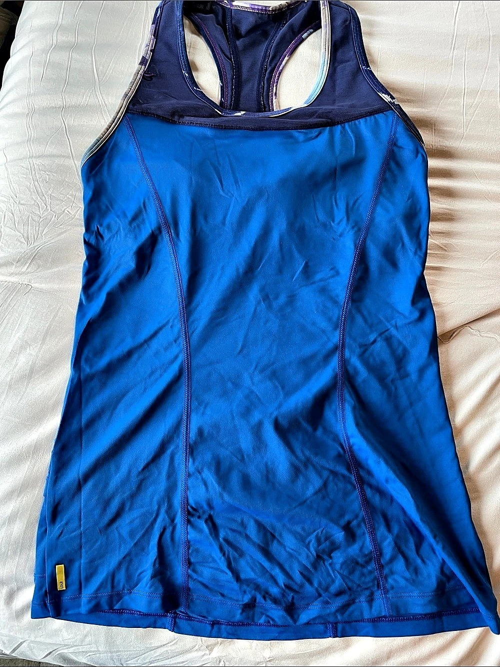 Lole Blue Athletic Tank Top